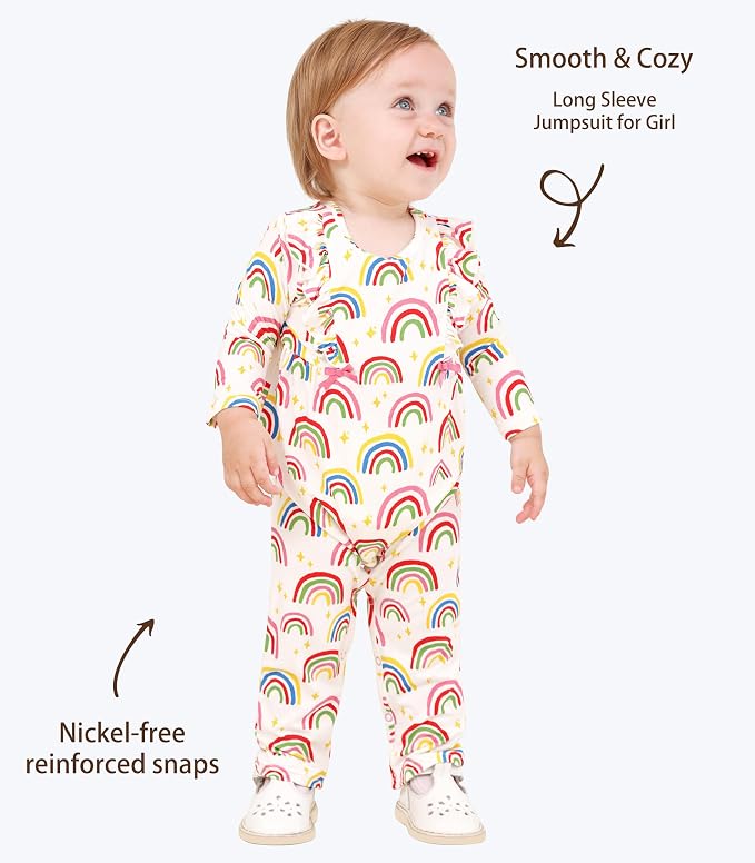 Baby Girl Romper Viscose from Bamboo Jumpsuit - Image 4