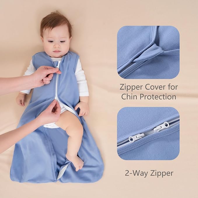 Baby Sleep Sack 12-18 Months, 100% Cotton Sleeping Sack - Image 3