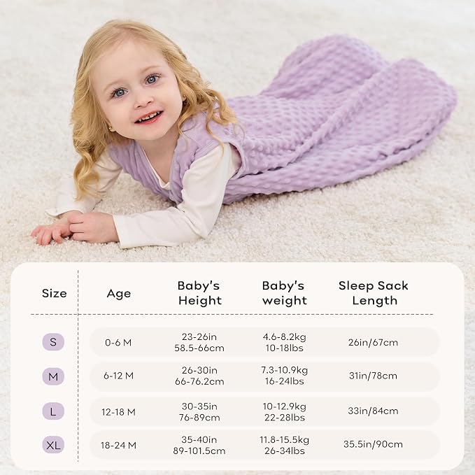 Fleece Baby Sleep Sack 0-6 Months - Image 6