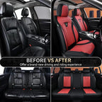 FLORICH Leather Seat Covers Automotive Seat Covers Car Seat Covers Full Set Car - Image 9