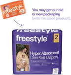 Freestyle BambooTek Diapers – Hyper Absorbent & Non-Toxic – Disposable Diapers - Image 2