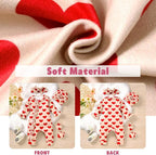 Aalizzwell Baby Girls Romper Outfit Fall Winter Clothes - Image 5