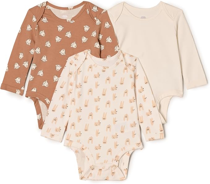 Amazon Essentials x Sofia Grainge Unisex Babies' Long Sleeve Crew Neck Bodysuit by AmazonEssentials