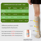 LEVSOX Viscose Made from Bamboo Compression Socks - Image 4