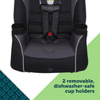 Safety 1st Crosstown Slim All-in-One Convertible Car Seat, City Storm - Image 6