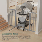 Cumbor 29.7"-51.5" Extra Wide Baby Gate - Image 8