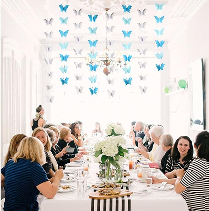 Butterfly Banner Decorative Paper Garland - Image 5