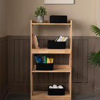 4 Pack Small Storage Shelf Baskets - Image 2