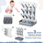 Baby Bottle Drying Rack, Baby Bottle Organizer - Image 6
