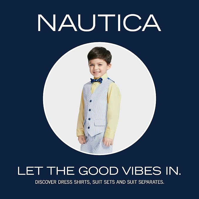 Nautica Boys' 4-Piece Formal Suit Set - Image 6