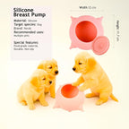 Baby Bottle Set Puppy – 5 oz & 9 oz Bottles + Bottle Brush – Anti-Colic - Image 2