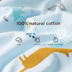 Duomiaomiao 2 Pack 0.5 TOG Toddler Sleep Sack 36-48 Months 100% Cotton - Image 6