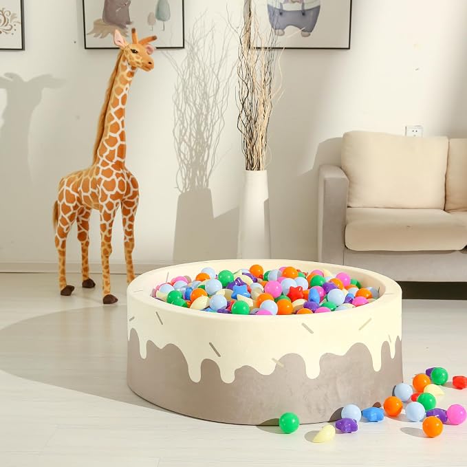 GOGOSO Ball Pit Balls Stars Moon Shapes Plastic Pitballs - Image 7