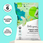 Little Spoon Kale Apple Meltable Baby Puffs, Organic Corn Quinoa Sorghum - Image 5