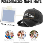 Custom Name Toddler Baseball Cap, Personalized Boys Girls Cotton Embroidered Hat - Image 8