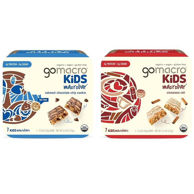 GoMacro MacroBar Organic Vegan Protein Bars by GoMacro