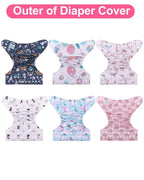 babygoal Cloth Diaper Covers 6 Pack - Image 8