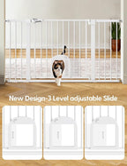 Babelio 36.5-57" Extra Wide Baby Gate - Image 2