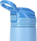 Nuby Thirsty Kids No Spill Flip-It Reflex Stainless Steel Travel Cup or Water - Image 12