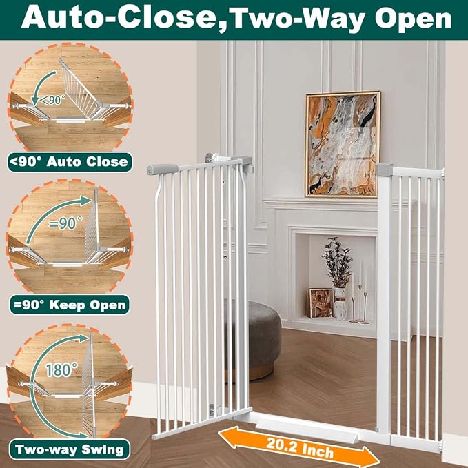 Fairy Baby 40.5" Extra Tall Pet Gate - Image 5