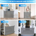 Retractable Baby Gate for Stairs & Doorways - Image 6