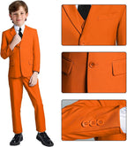 Boys Suit for Kids Teens Formal 5 Piece Tuxedo Suit Set - Image 3