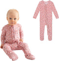 Posh Peanut Footie Pajamas for Baby Girls – Sleepers in Viscose from Bamboo by PoshPeanut
