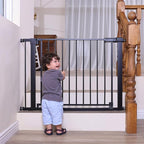 BABELIO Baby Gate for Doorways and Stairs, 41-46" Pet Gate by BABELIO