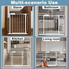 29-34 Inch Wide Baby Gate for Stairs Dog Gate Indoor Pressure Mounted No Drill - Image 7