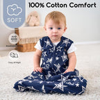 Yoofoss Baby Sleep Sack 18-24 Months 0.5 Tog Wearable Blanket - Image 2