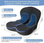 Memory Foam Seat Cushion, Chair Cushion - Image 4