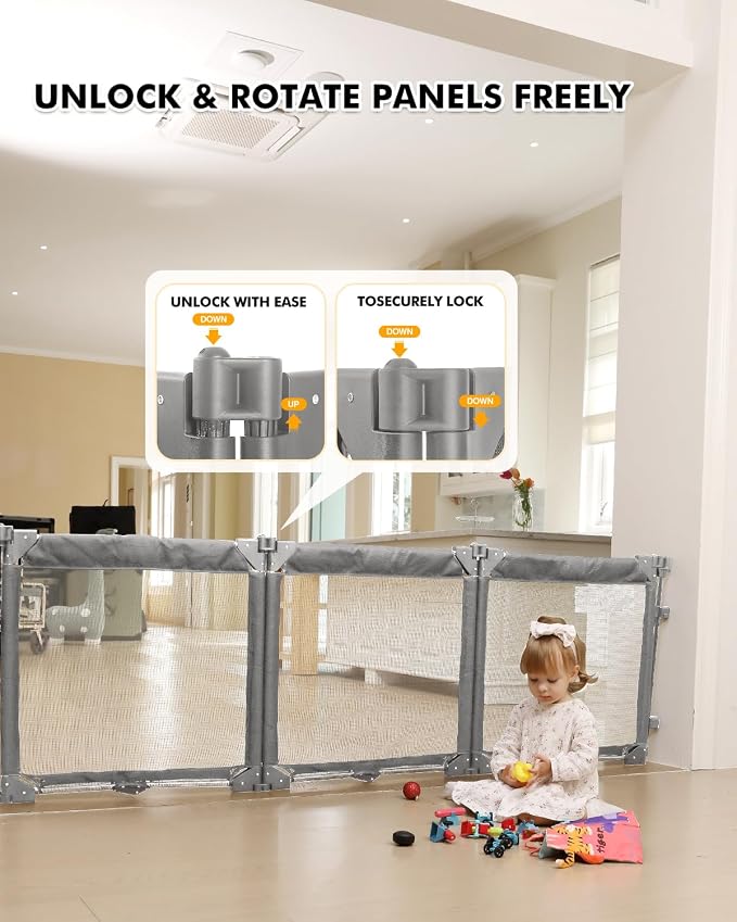 Extra Wide Baby Gate Playpen - Image 2