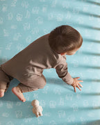 Baby Crib Sheets for Boys Girls, Breathable Soft Microfiber Baby Sheet Elephant - Image 6
