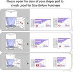 Diaper Pail Refill Bags Compatible - Image 2