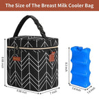 Mancro Breastmilk Cooler Bag, Insulated - Image 2