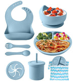 Silicone Baby Feeding Set, Travel Bag - Image 8