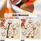 Aalizzwell Baby Girls Romper Outfit Fall Winter Clothes - Image 3