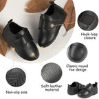 ohsofy Infant Baby Boy Oxford Shoes PU Leather Loafers Rubber and Soft Sole - Image 4