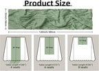 FEXIA Cheesecloth Table Runner Sage Green - Image 2