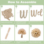 Neutral Baby Shower Decorations - Image 5
