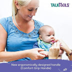 TalkTools Wee Bumpy Magenta Spoons | Provides Oral Awareness During Feeding | - Image 8