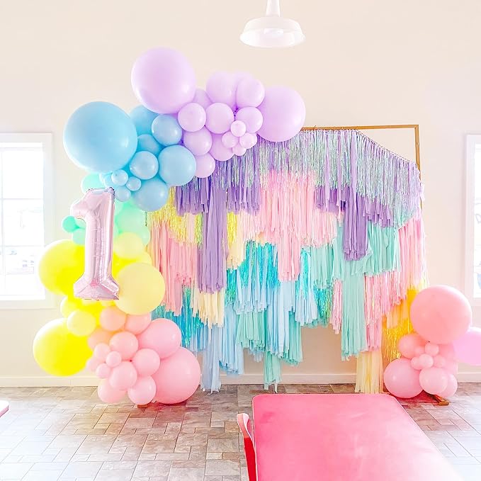 95pack Pastel Balloons Different Size 18/12/10/5 Inch Pastel Balloon Garland - Image 7