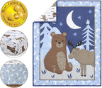 The Peanutshell 3 Piece Baby Crib Bedding Set - Image 2