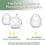haakaa Milk Collector Set - 75ml Shell Pump - Image 3