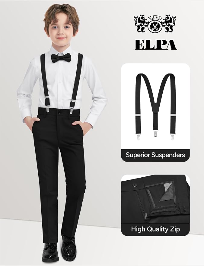 ELPA ELPA Boys' Formal Suit Set, - Image 5