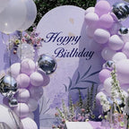 90pack Lilac Balloons Different Size 18/12/10/5 Inch Lilac Balloon Garland Arch - Image 6