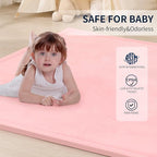 ACOMOPACK Baby Play Mat for Floor 1.3" Thick Memory Foam Play Mat 79"×157" - Image 5