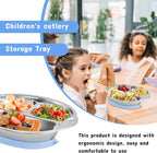 Stainless Steel Baby Suction Plates: Divided Plates - Image 5