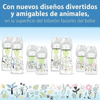 Dr. Brown’s Natural Flow® Anti-Colic Options+™ Wide-Neck Baby Bottle Designer - Image 14