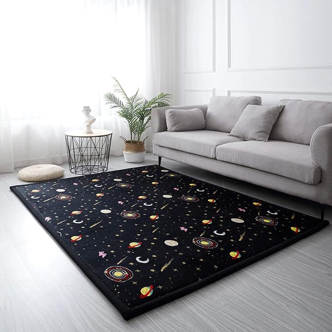 Loartee Coral Velvet Area Rug - Image 6
